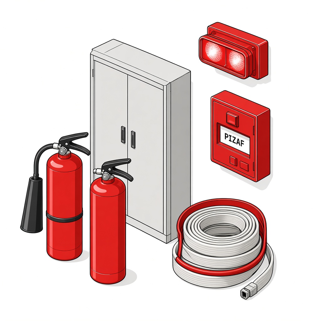 Fire-safety equipment specimen.